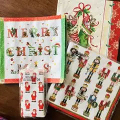 【ペーパーナプキン】クリスマス　30枚