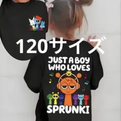 スプランキー　Tシャツ 黒　120サイズ ブラック　k8