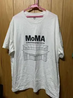 MoMA 建物デザイン Tシャツ Lサイズ ニューヨーク 近代美術館 ユニクロ