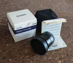 SIGMA 19mm F2.8 ソニーEマウント ブラック