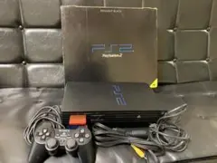 美品 PS2 本体 SCPH-50000NB ミッドナイトブラック
