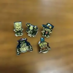 ジョジョの奇妙な冒険 ピンバッジ 5個セット