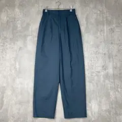 BLACK BY MOUSSY パンツ　裏地あり　青系　スラックス　ズボン