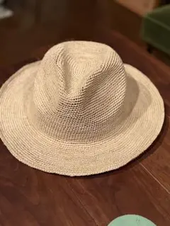 KIJIMA TAKAYUKI 麦わら帽子 ベージュ