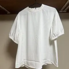 S.T. CLOSET ホワイト半袖ブラウス