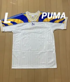 PUMA ヴィンテージシャツ ストライプデザイン パルマカラー