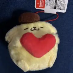 新品 サンリオキャラクターズ うたた寝マスコット ポムポムプリン