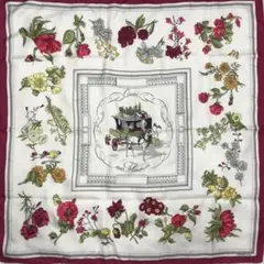 Hermès ♡ 花咲く河岸通り スカーフ 美品 カレ90 タグ付き エルメス