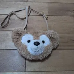 Duffy クマ顔型ポーチ ベージュ
