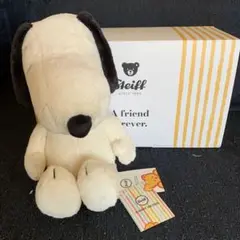超美品✨シュタイフ✨1998年SNOOPY CREAM26✨証明書・お箱あり✨ 超美品✨シュタイフ✨1998年SNOOPY CREAM26✨証明書・お箱あり