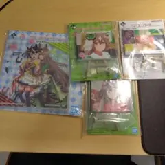 一番くじ 4点セット ウマ娘3点＋リコリス・リコイル
