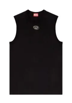 DIESEL ノースリーブ タンクトップ ブラック