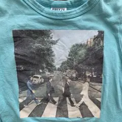 ビートルズtheBEATLES breeze Tシャツ　120 水色