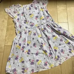 ノイユエイムベベ　花柄ワンピース 140