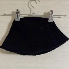 レディース バケハ バケットハット 黒 ハット 秋冬