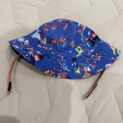 Patagonia 海の生き物プリント リバーシブルハット 24M