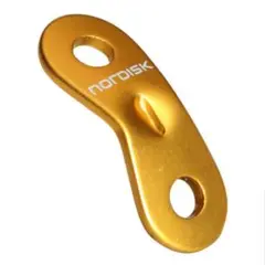 Nordisk ノルディスク アルミ ピーナッツスライダー ゴールド 1箱