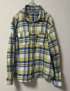 THE EMPORIUM チェック柄シャツ M