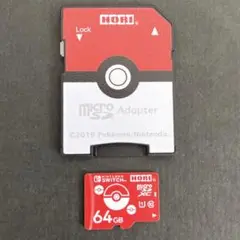 マイクロSDカード 64GB HORI ニンテンドーSwitch ポケモン