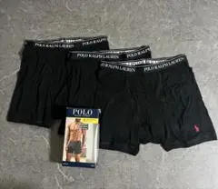 Polo Ralph Lauren ボクサーパンツ 3枚セット ブラック