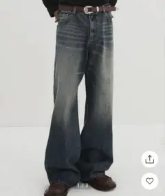 DNSR Signature Wide Denim Pants