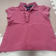 Ralph Lauren ピンク ポロシャツ 100cm