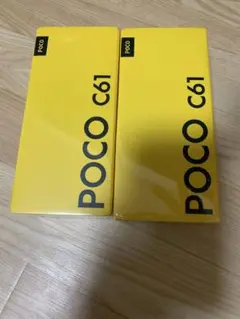 Poco C61 3/64GB 2台セット