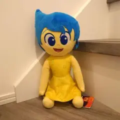 インサイドヘッド　　ヨロコビ　ぬいぐるみ　マスコット　　ディズニー