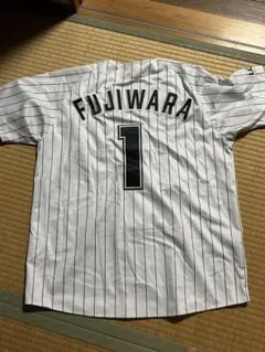 千葉ロッテマリーンズ　藤原恭太　ホームユニフォーム