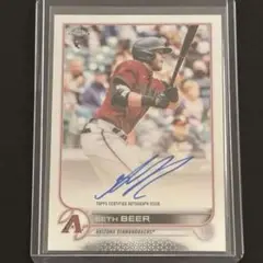 Seth Beer 直筆サイン Auto Topps Chrome RC