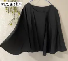 CUI YINGケープスリーブ　パーティブラウスジャケット ブラック　XL