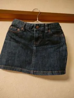 デニムミニスカート バックポケット付き