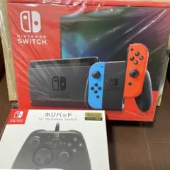 Nintendo Switch 任天堂 スイッチ ネオンブルー ネオンレッド