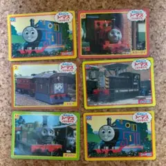 トーマス キャラクターカードセット 6枚　鉄道　男の子おもちゃ　玩具