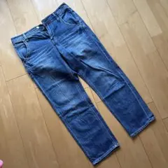 売り切りSALE☆ブルークロップドジーンズ ☆M