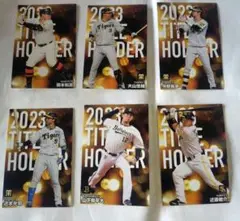 Calbee 2024プロ野球チップス 第１弾 T-07～T-12