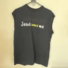 Jesus loves me ノースリーブTシャツ