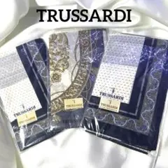 TRUSSARDI ハンカチ 3枚セット 新品未使用