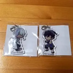 血界戦線　くじ引き堂 B賞　アクリルチャーム レオナルド　ザップ　セット