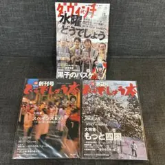 水曜日どうでしょう  どうでしょう本2冊、ダ・ヴィンチ 11月号