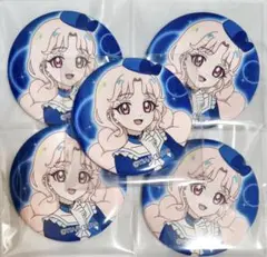 ひみつのアイプリ アイプリ 二階堂タマキ プリズムストア 缶バッジ 5点セット