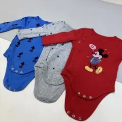 baby GAP ミッキーマウスロンパース3点セット