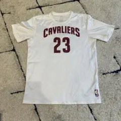 CAVALIERS Tシャツ 23 番 ホワイト　レブロン　NBA
