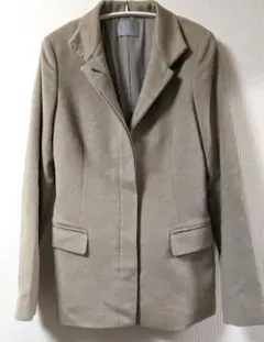 セオリーリュクス カシミヤウール ベージュ 40 ハーフコート
