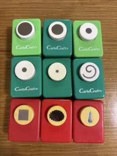 【大特価】carla クラフトパンチ　セット（図柄）
