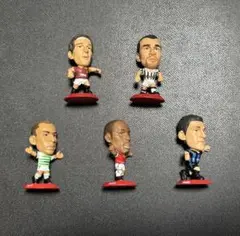 コカ・コーラ　プロサッカーフィギュア　MIMIATURES 5個セット