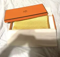 【新品未使用】HERMES ハンカチ コットン（星イエロー） 806500013227000-1_13449086-