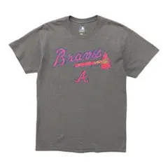 MLB Braves メジャーリーグ アトランタ ブレーブス Tシャツ 古着