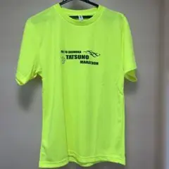 TATSUNO MARATHON 蛍光イエローシャツ