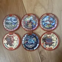 妖怪ウォッチ　メダル　吉6枚セット